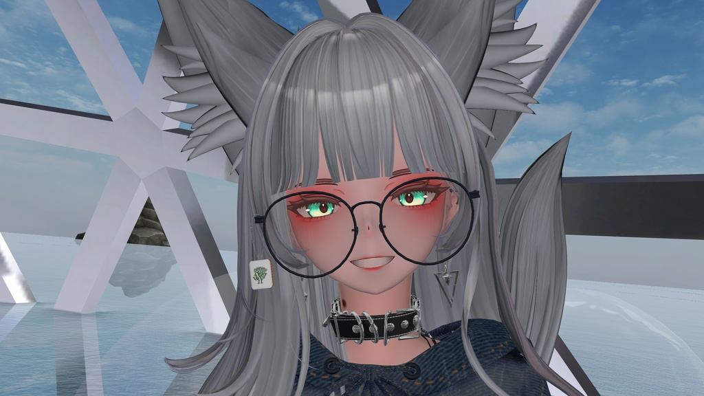 【無料】揺れる!麻雀キーホルダー【VRC想定】