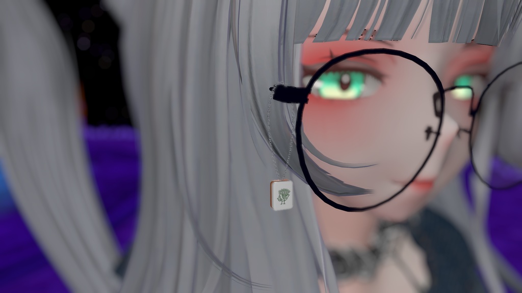 【無料】揺れる!麻雀キーホルダー【VRC想定】