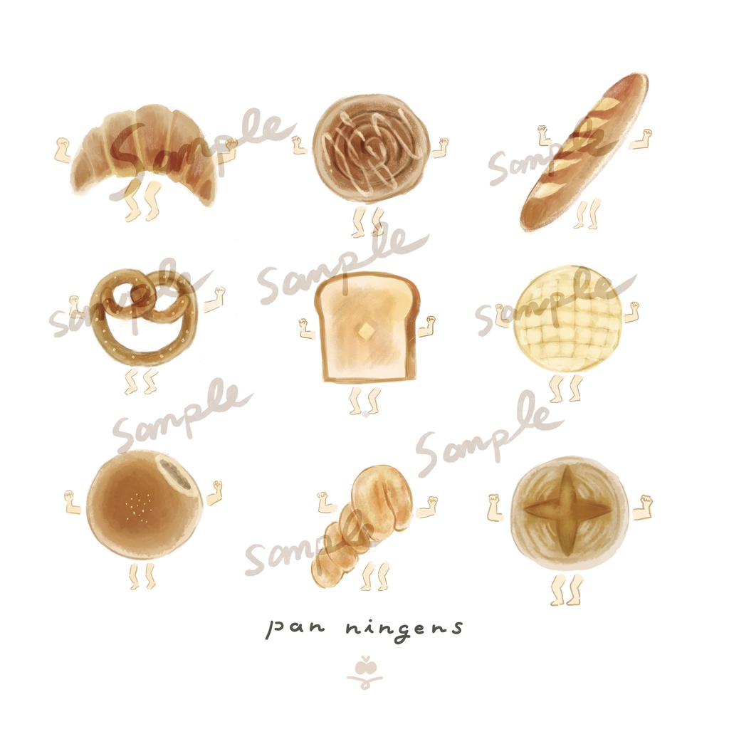 パン人間Tシャツ