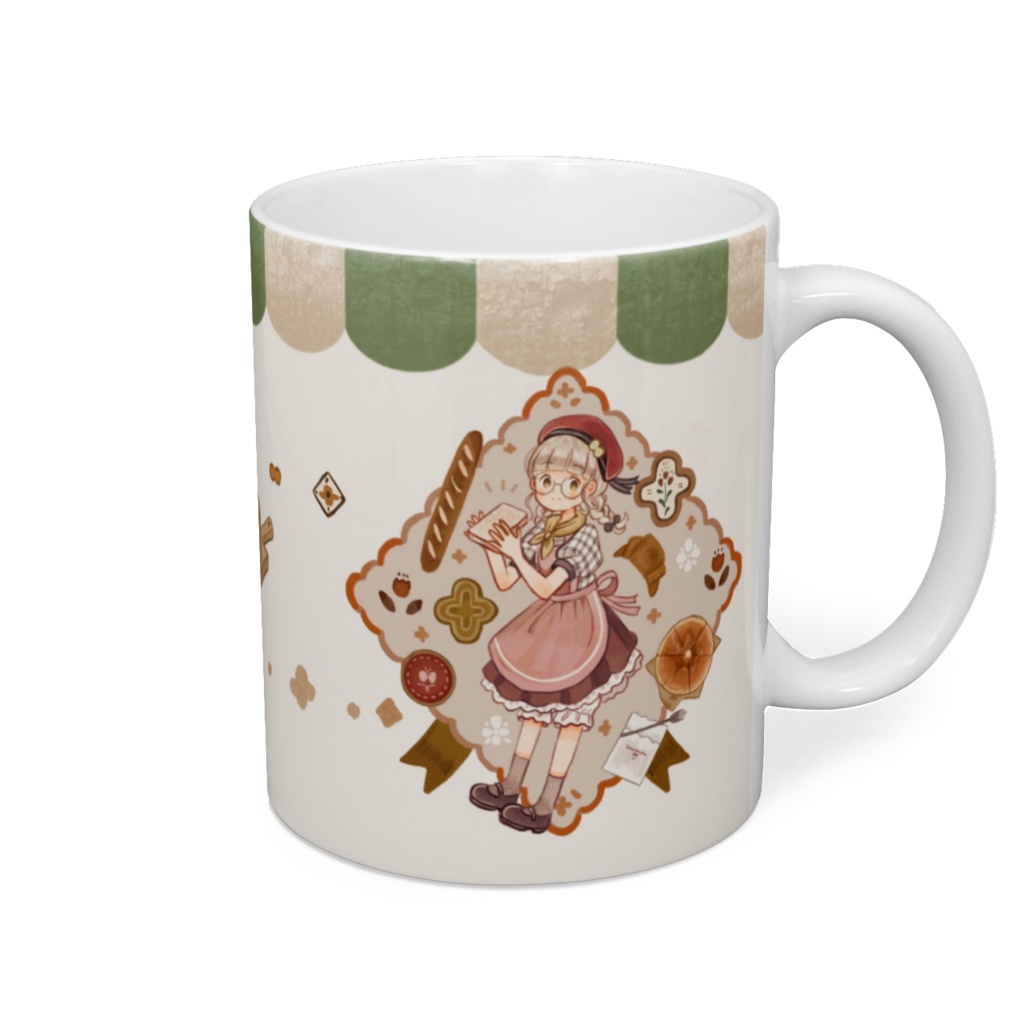 ぱんやさんマグカップ