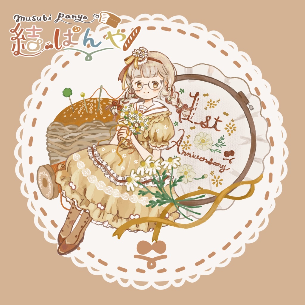 1周年記念キービジュアルアクリルスタンド