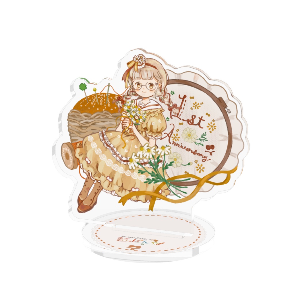1周年記念キービジュアルアクリルスタンド