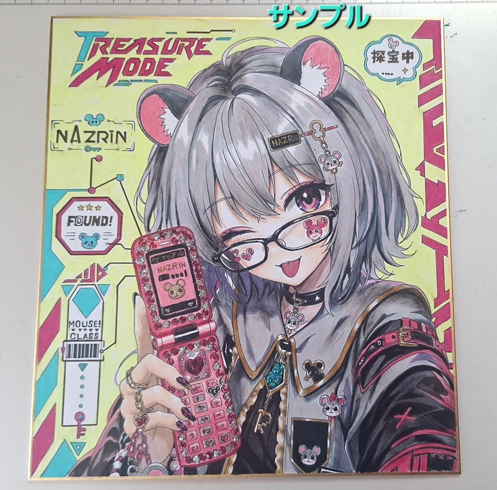 【手描き大色紙】同人 イラストオーダー・リクエスト受付窓口(東方Project、アニメキャラなど)原画 一点物