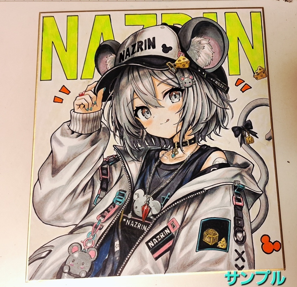 【手描き大色紙】同人 イラストオーダー・リクエスト受付窓口(東方Project、アニメキャラなど)原画 一点物