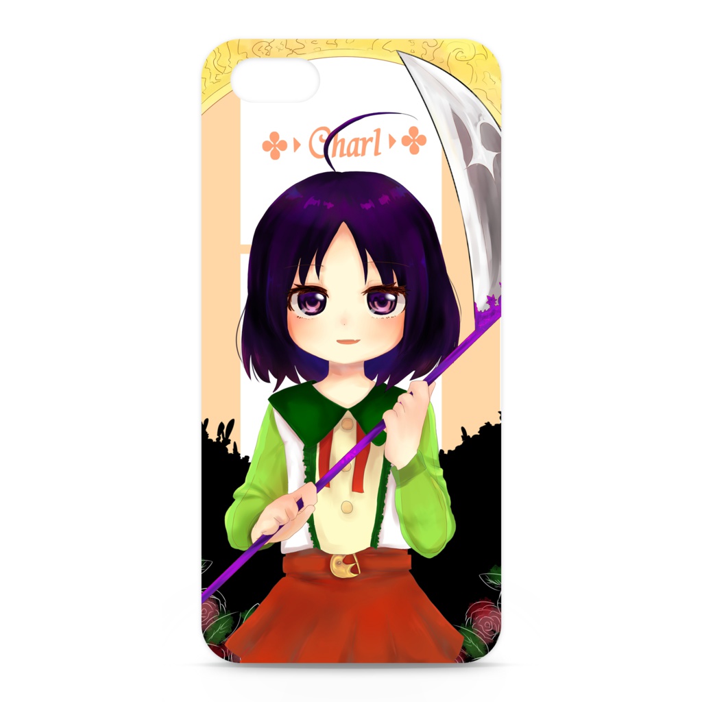 チャルル iPhone5ケース (はむさん作)