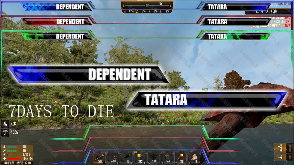 オーバーレイ制作 ゲーム配信専用no １ Dependent 多々羅 Tatara Booth