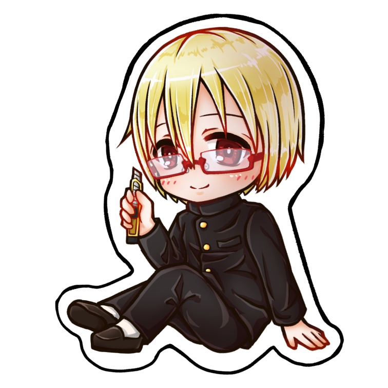 閉塞学級アクリルキーホルダー