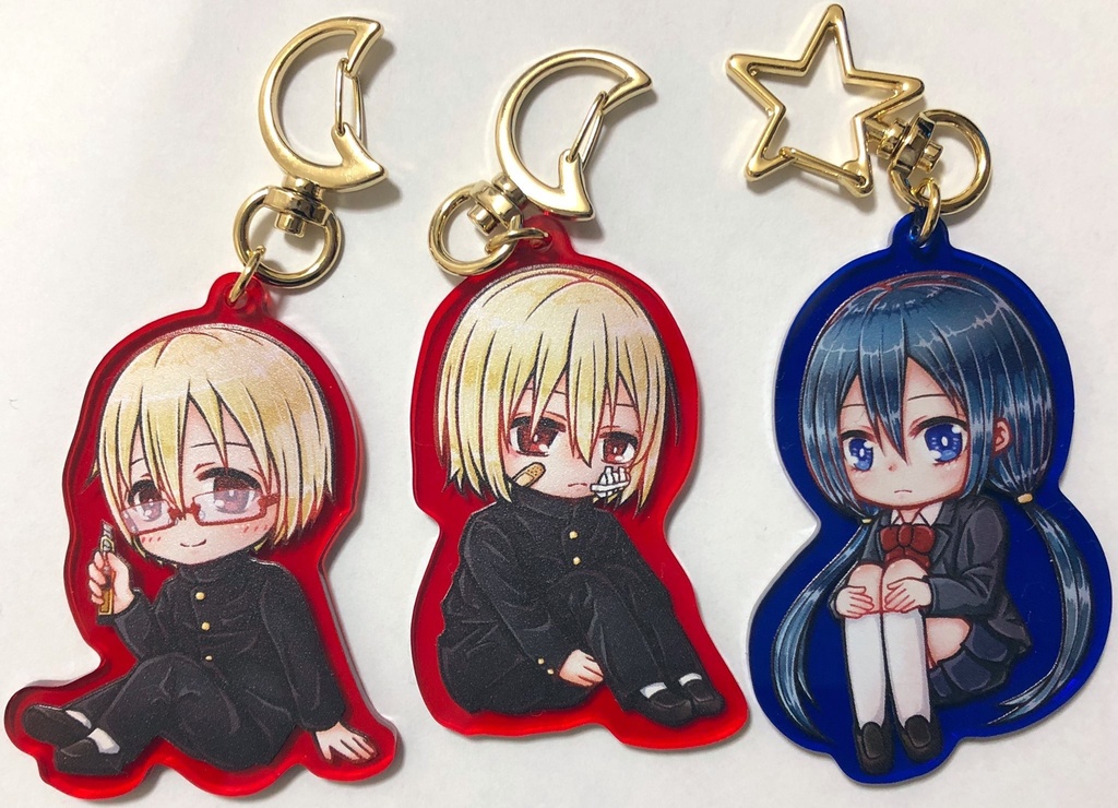 閉塞学級アクリルキーホルダー