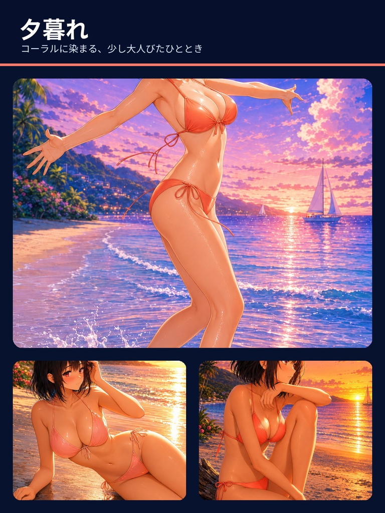 水際、君だけに。 ― 月城美玲 水着グラビア画集 ―