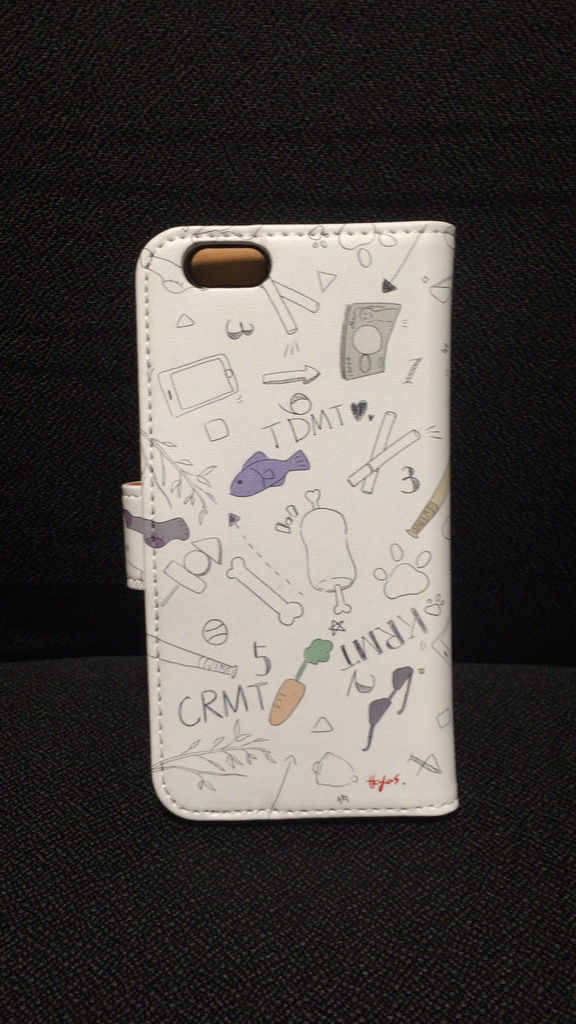 六つ子iPhoneケース 白ver