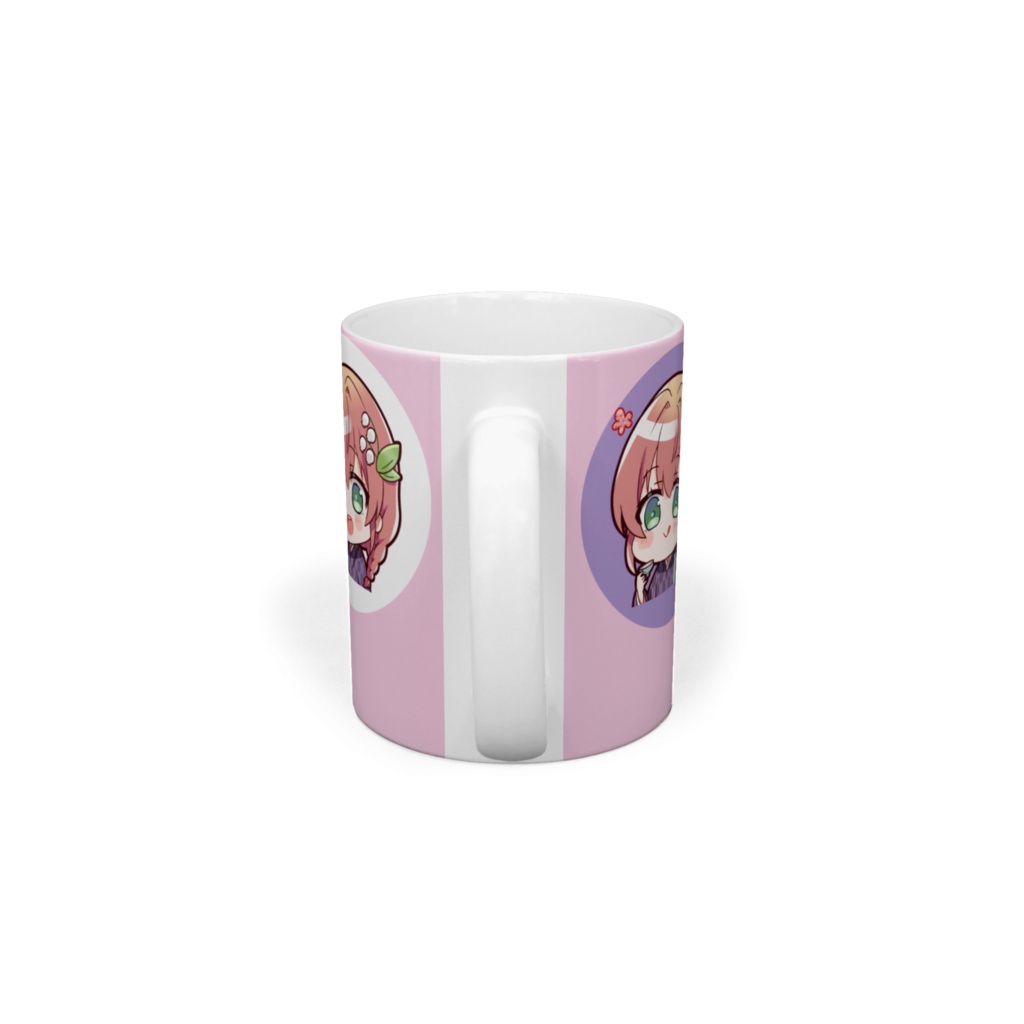 真崎すずか スタンプイラスト マグカップ