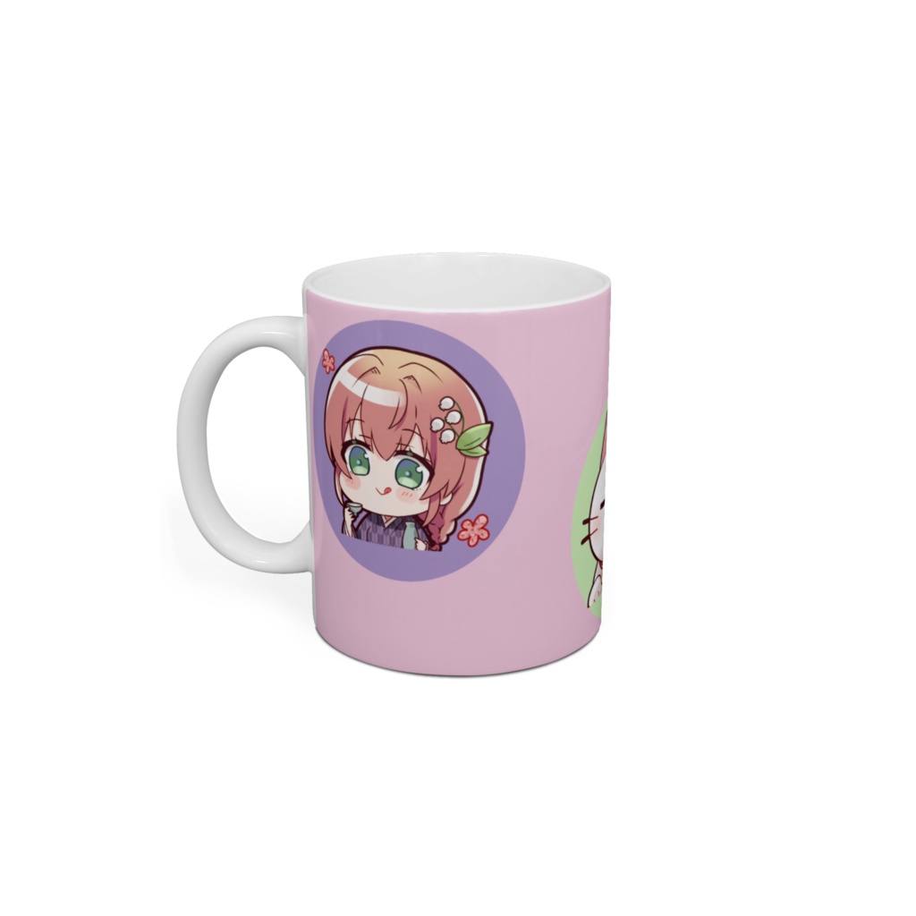 真崎すずか スタンプイラスト マグカップ