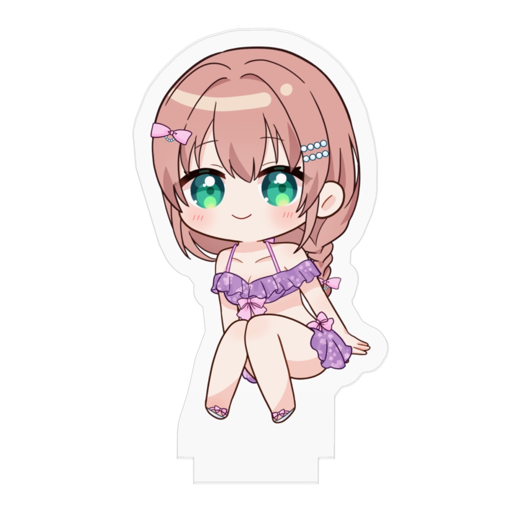 真崎すずか デフォルメ水着 アクリルスタンド