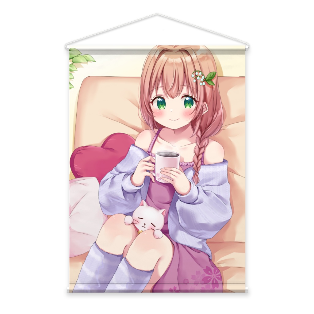 真崎すずか_1.5周年記念タペストリー