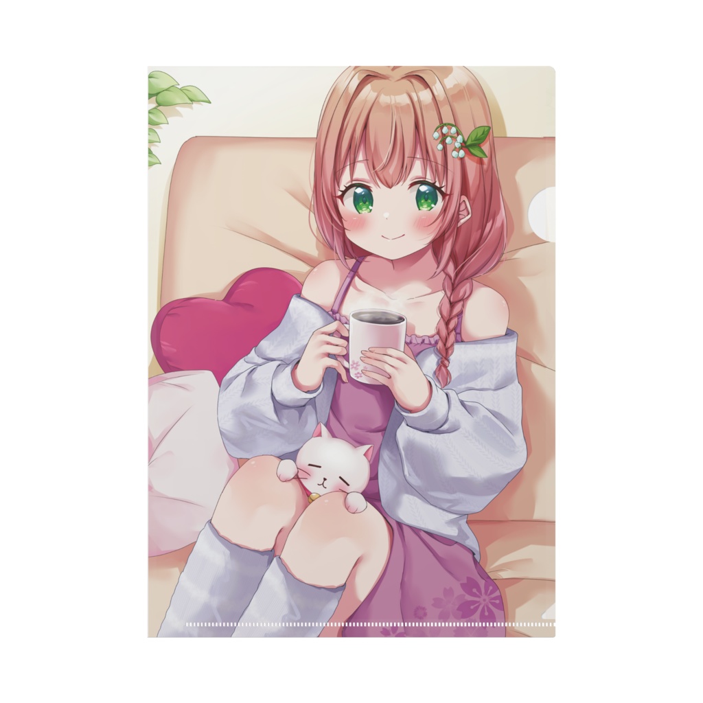 真崎すずか_1.5周年記念A4クリアファイル