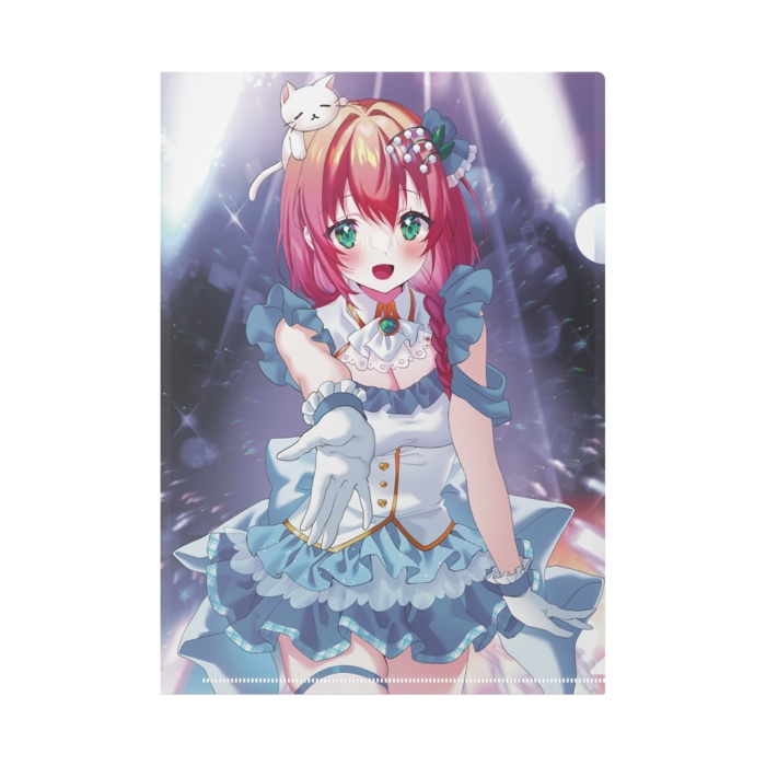 真崎すずか_2周年記念A4クリアファイル