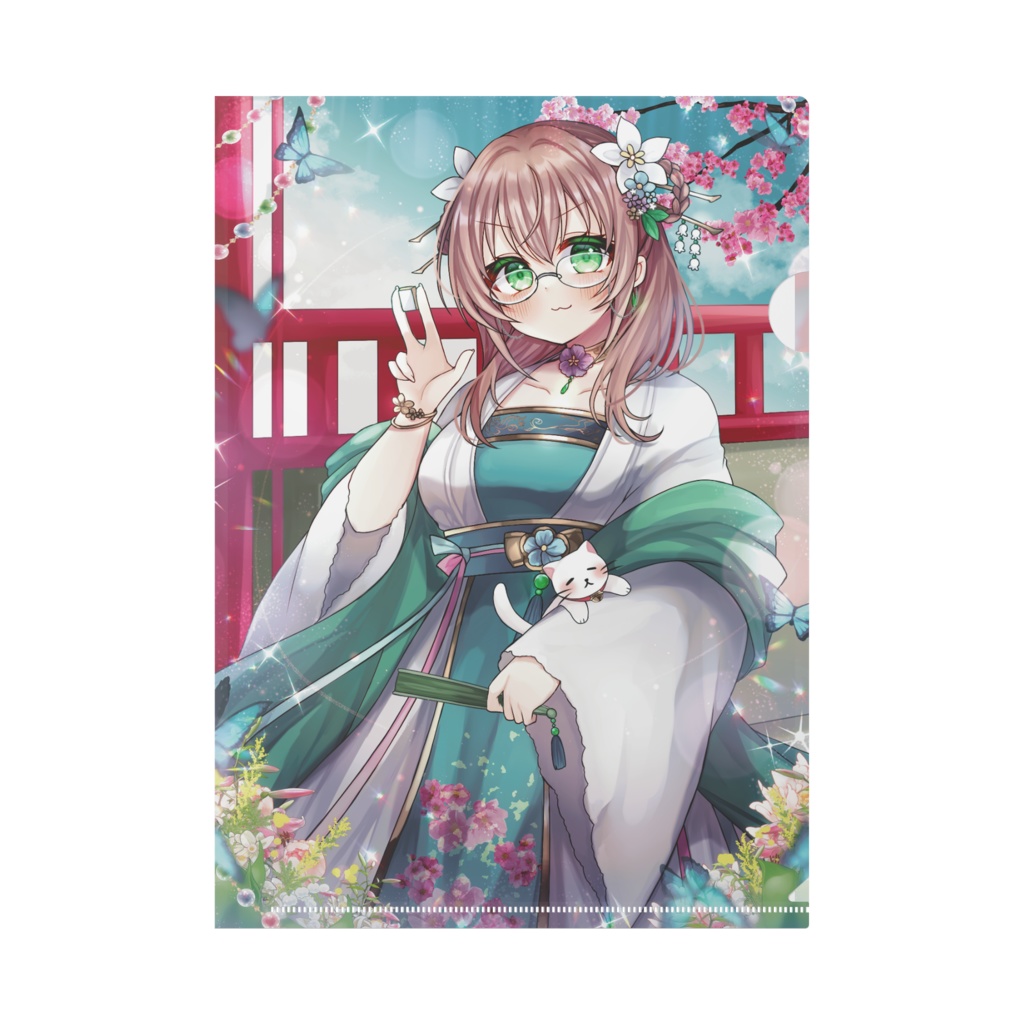 真崎すずか_3周年記念A4クリアファイル