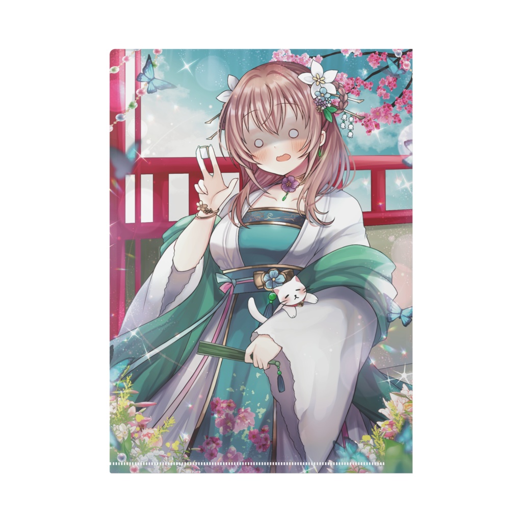 真崎すずか_3周年記念A4クリアファイル