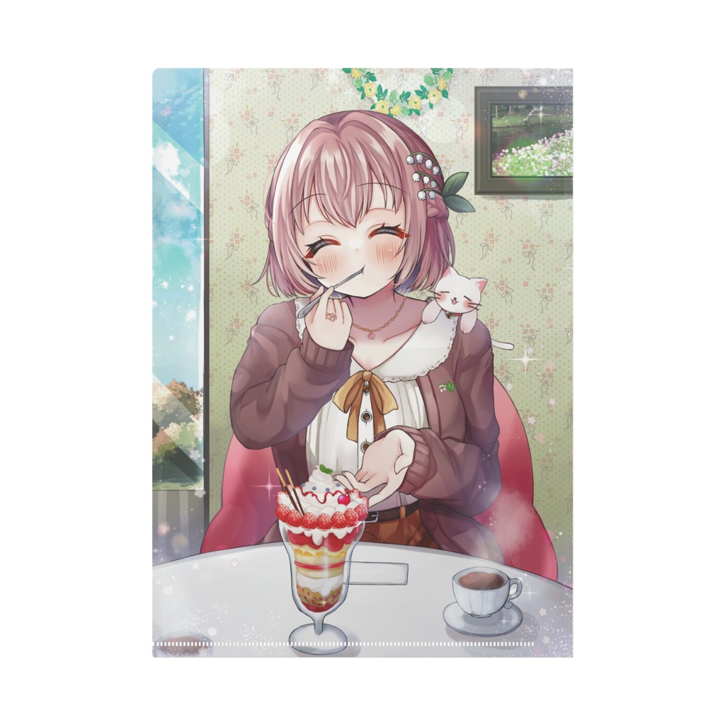 真崎すずか_新衣装記念A4クリアファイル