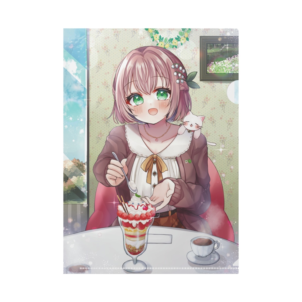 真崎すずか_新衣装記念A4クリアファイル