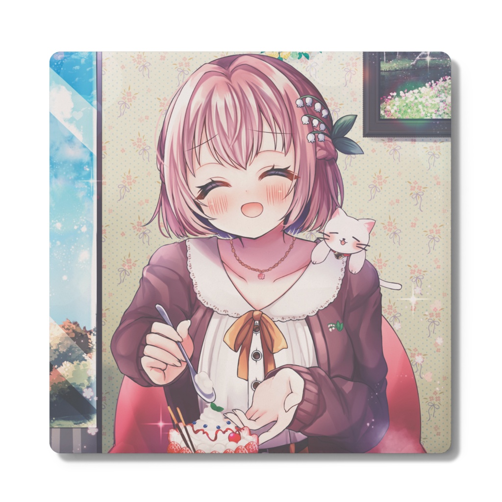 真崎すずか_新衣装角型コースター