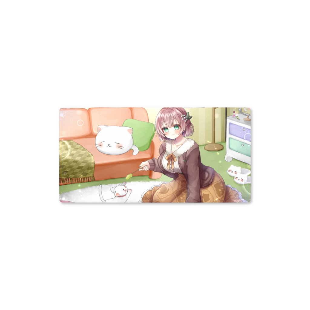 真崎すずか_4周年記念プレイマット