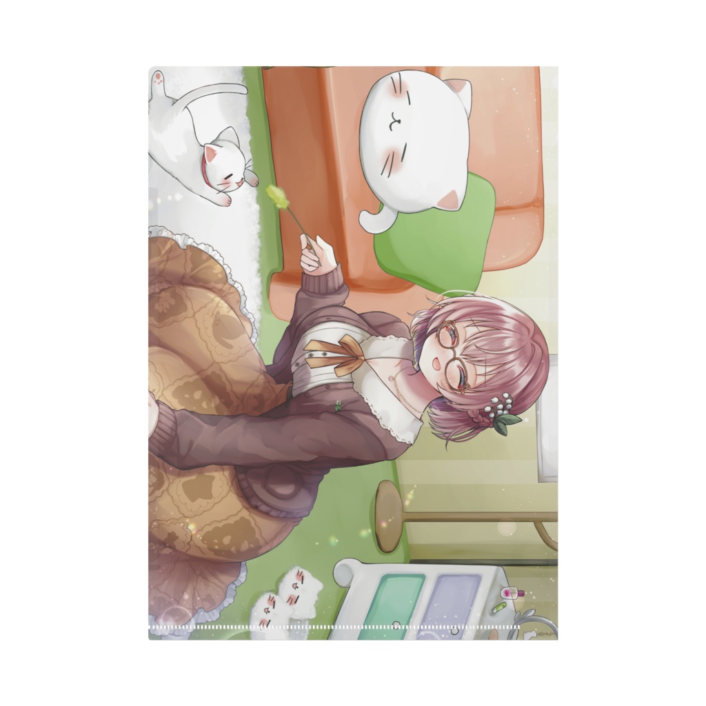 真崎すずか_4周年記念A4クリアファイル