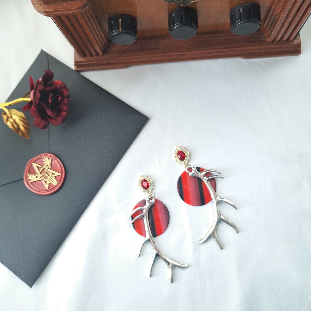 𝐌𝐚𝐝𝐞 𝐟𝐨𝐫 𝐑𝐀𝐃𝐈𝐎 ┈アラスターイメージピアス┈