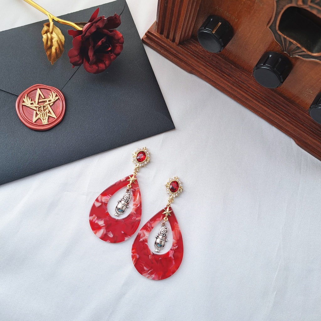 𝐑𝐀𝐃𝐈𝐎 𝐃𝐄𝐌𝐎𝐍 ┈アラスターイメージピアス┈