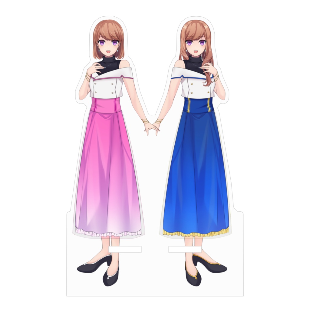 スマホスタンド:双子風