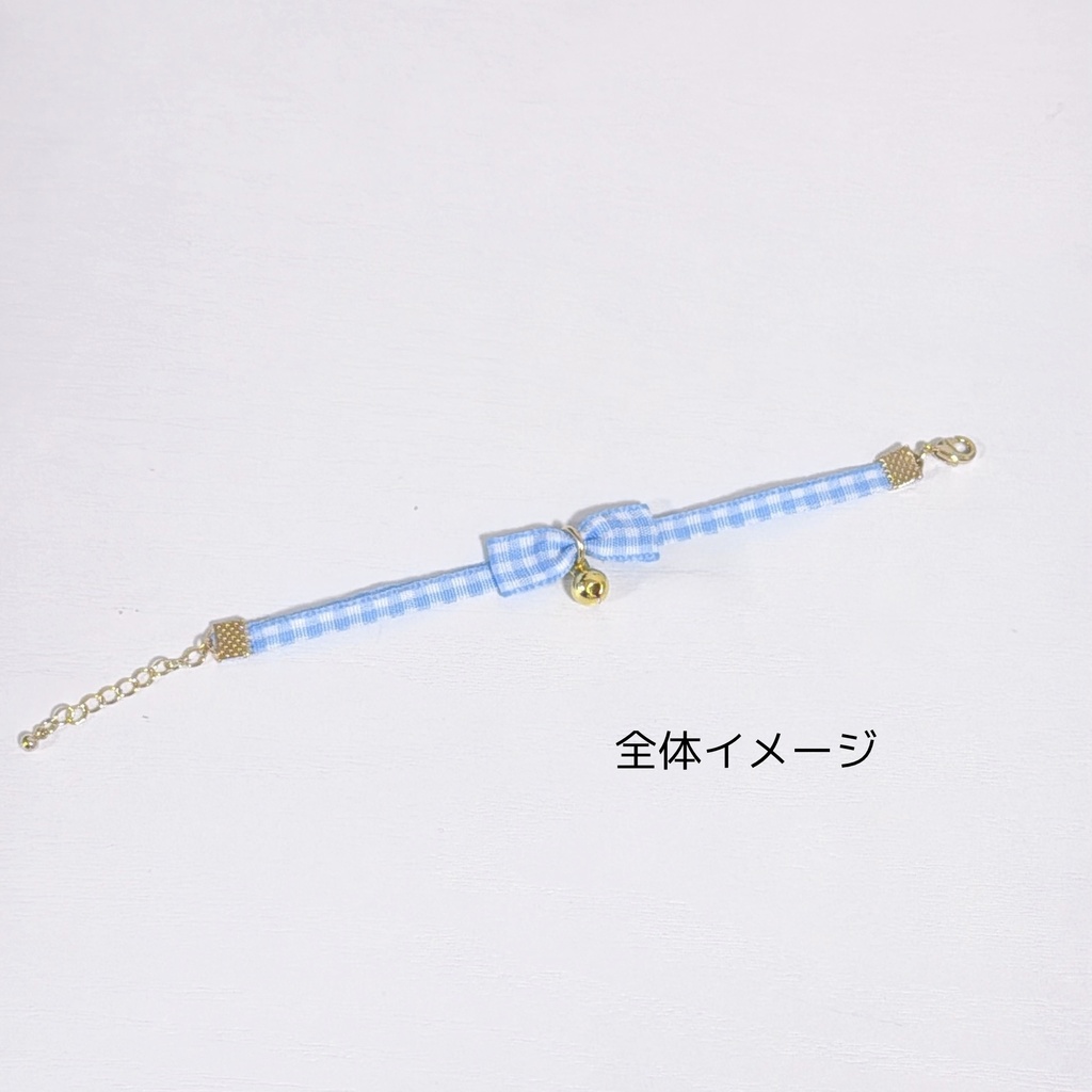 おそろいリボン(チェック)