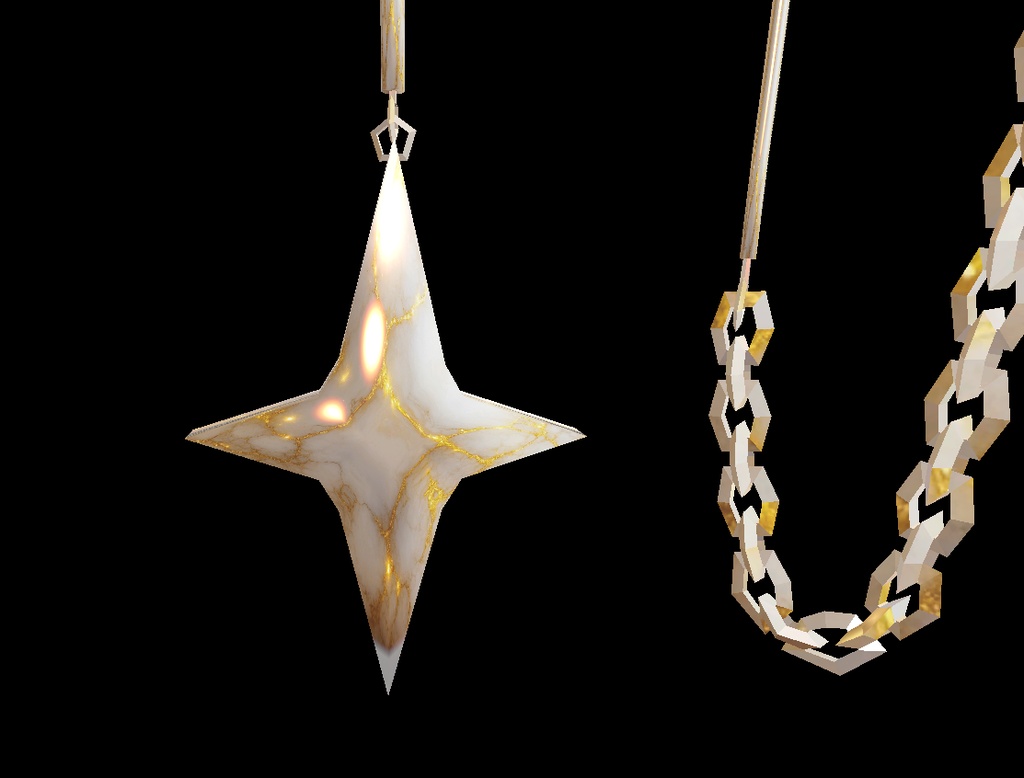 【無料】M earring用 ✦ ギラかわ大理石マテリアル(lilToon対応)