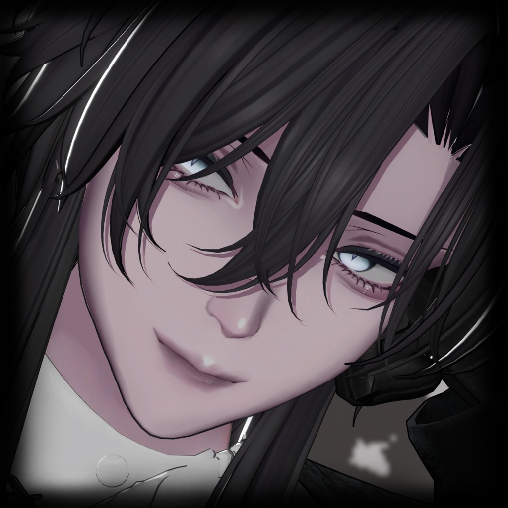 🖤 獏 / Baku 🖤 ✧︎Ambiguous アイ+メイク+舌 テクスチャ✧︎ / Eye + make+ tongue texture