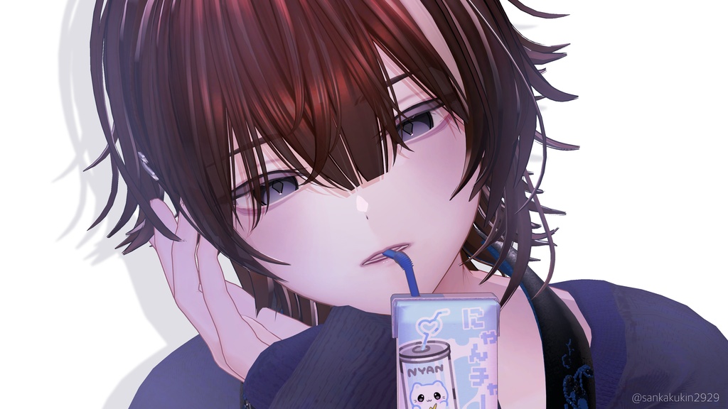 【 Alué アルエ 】◼️⛓️ダウナーアイ+メイク テクスチャ⛓️◼️ / Eye + make texture