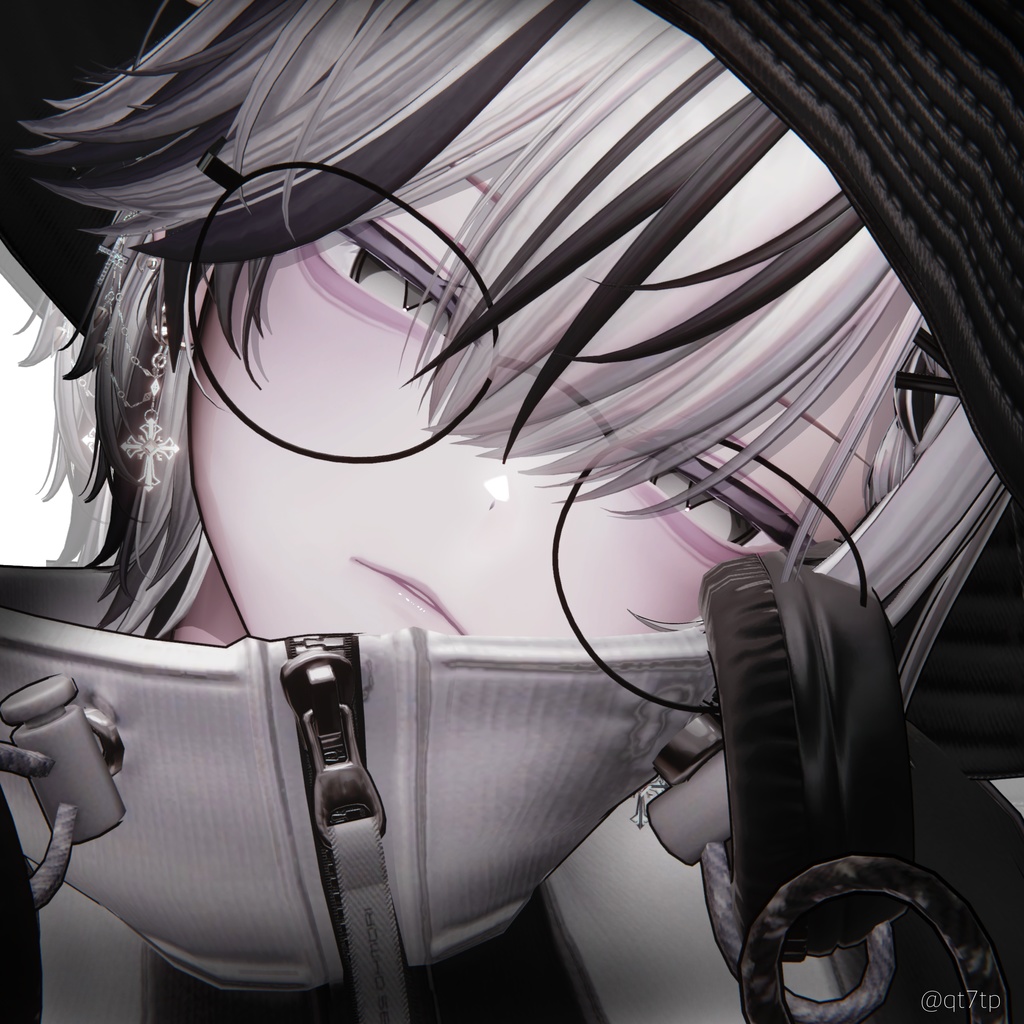 【 Alué アルエ 】◼️⛓️ダウナーアイ+メイク テクスチャ⛓️◼️ / Eye + make texture