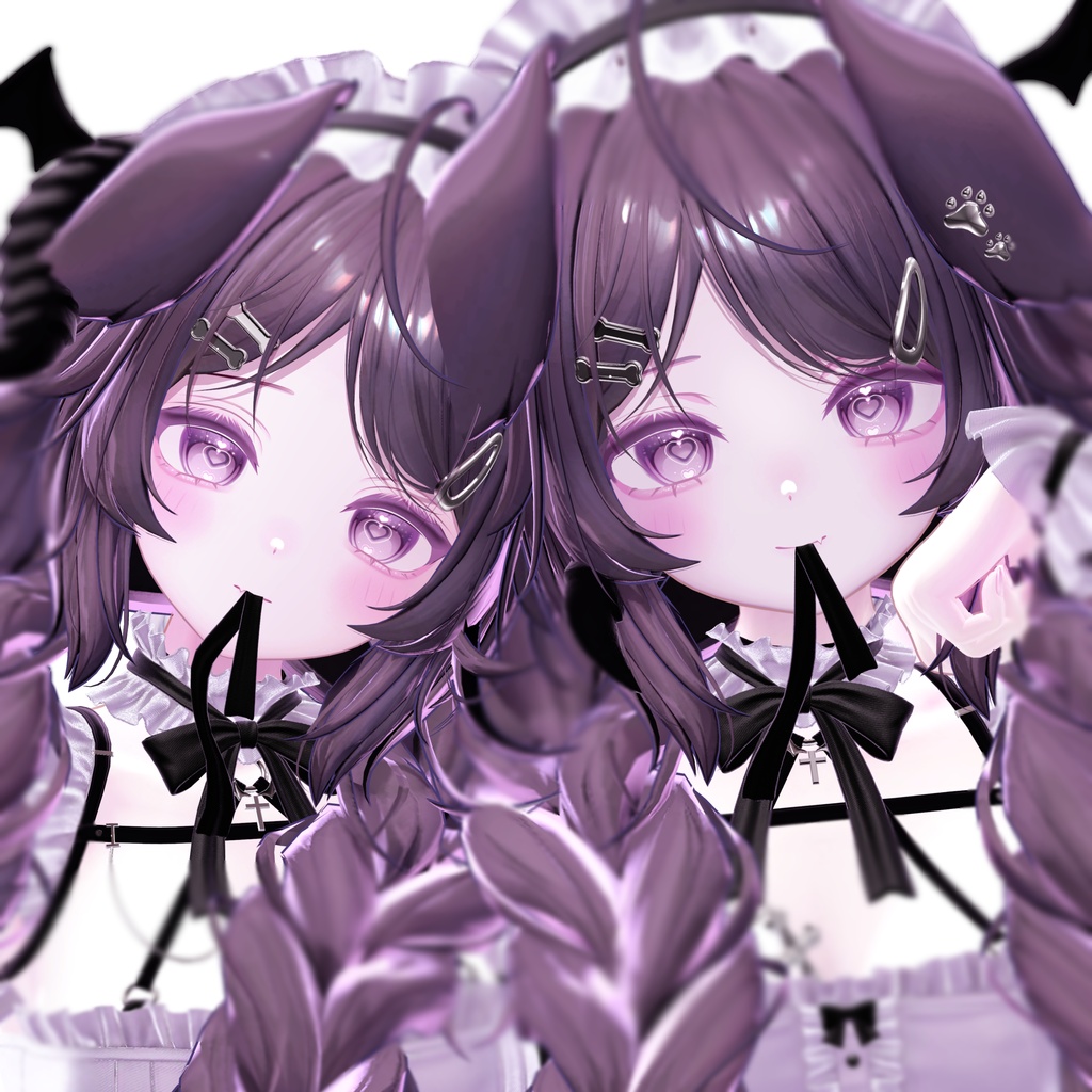 ‼️期間限定SELE 62%OFF‼️【 Sio&Mayo しお&まよ】🤍💗ハートアイ+メイク テクスチャ💗🤍 / Eye + make up texture