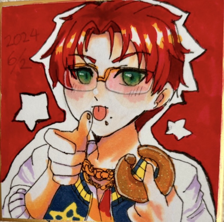 眉〇鋭心 ミニ色紙