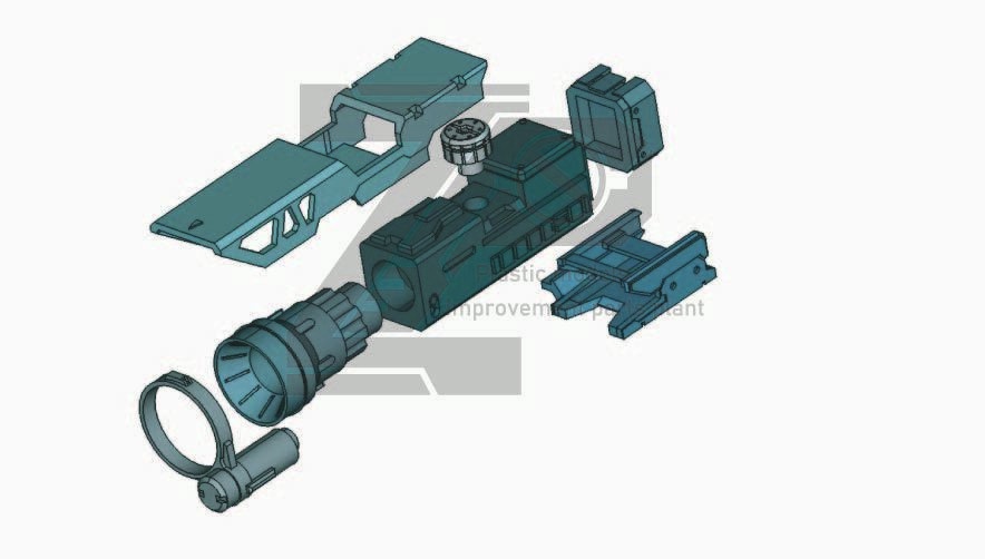対艦ライフル 1/100スケール