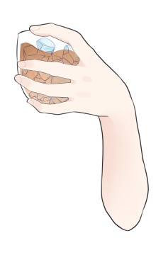 【Vtuberフリー素材】飲み物を持つ手