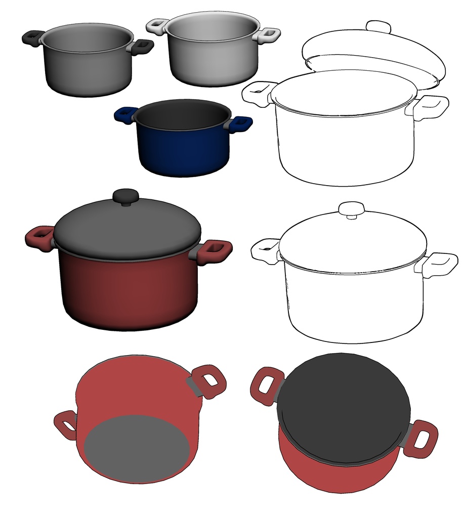 Eclectic Pots and Pans Set