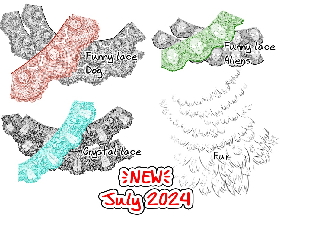 FireAlpaca/Medibang Paint ブラシセット