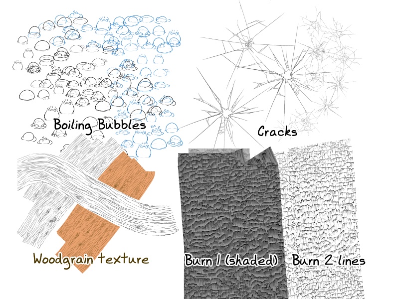 FireAlpaca/Medibang Paint ブラシセット