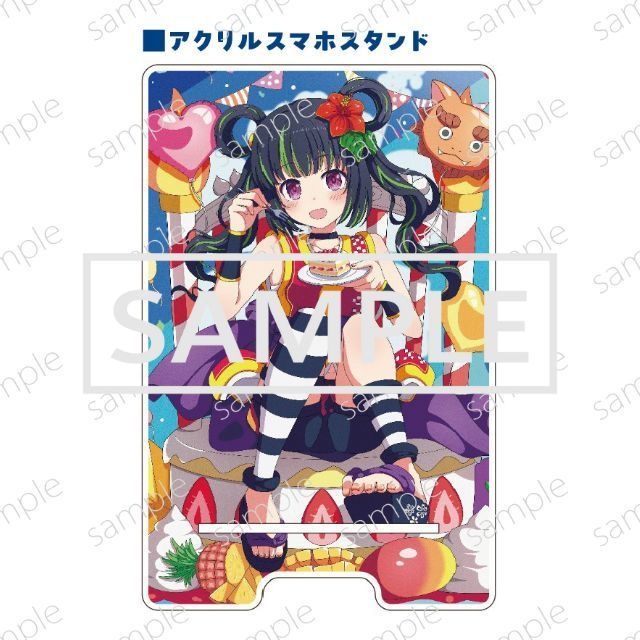 【受注生産限定】根間うい7回目の1833歳!誕生日グッズ!!アクリルスマホスタンド