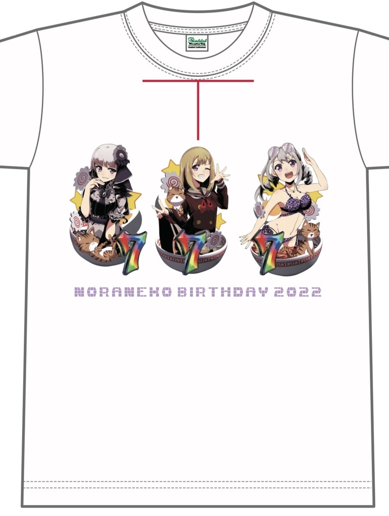 のらねこTシャツ