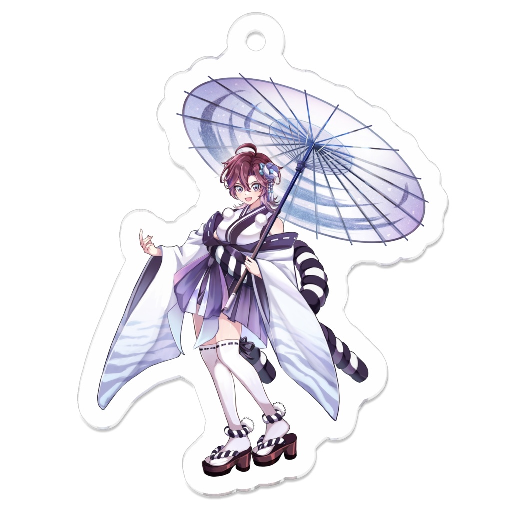 アクリルキーホルダー③コーティング