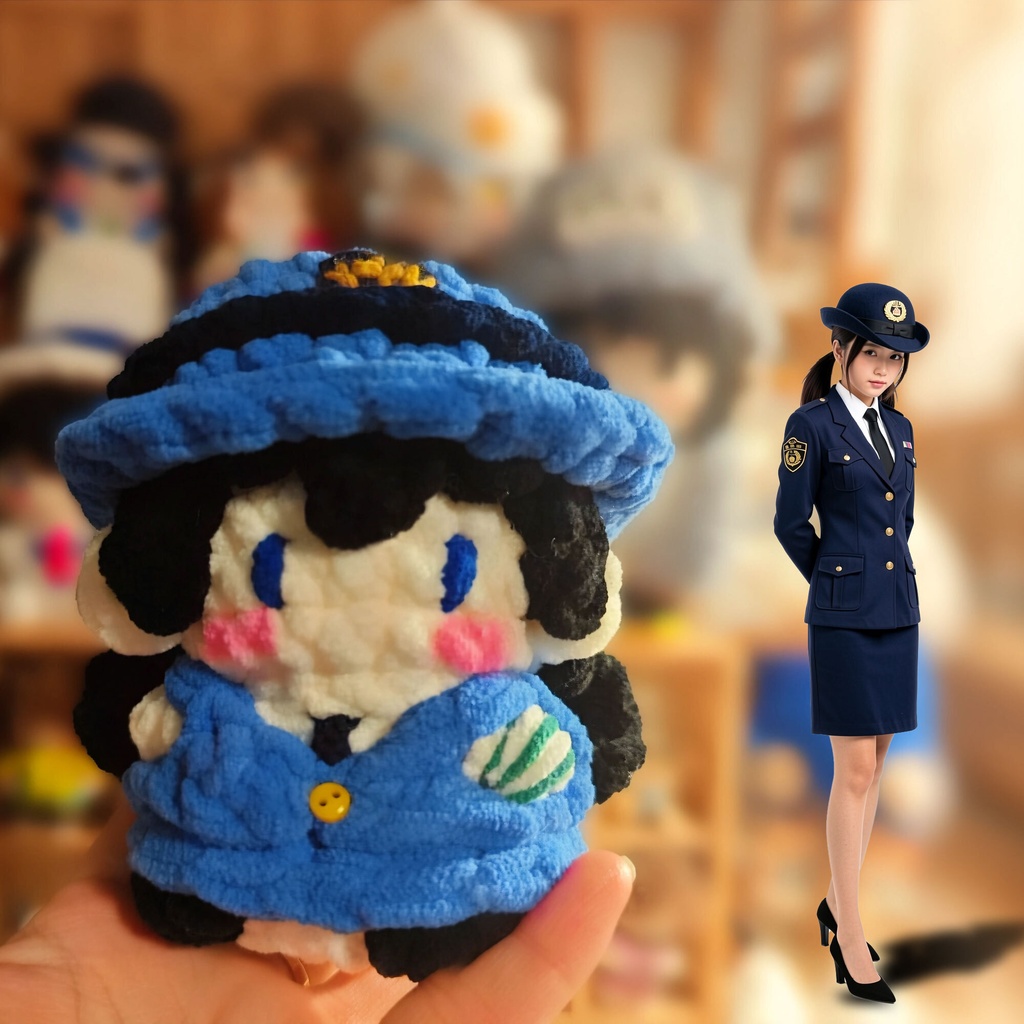 オーダーメイドのあみぐるみ人形：写真から制作するキャラクター・トイ（ハンドメイド）