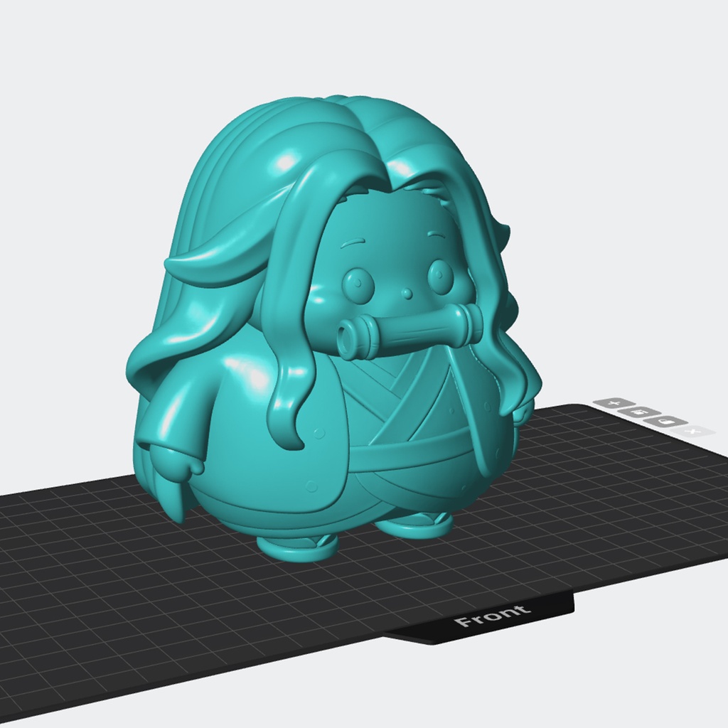 【3Dプリンター用STL】禰豆子(ねずこ)風 デフォルメフィギュア 3Dプリント用データ【STLファイル】