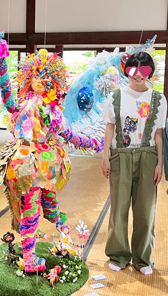 Tシャツ/WHITE/白🤍ミニ金魚4号&5号 Shiny&Melanie