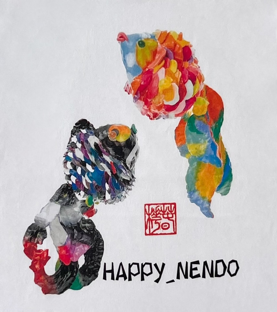 Tシャツ/WHITE/白🤍ミニ金魚4号&5号 Shiny&Melanie