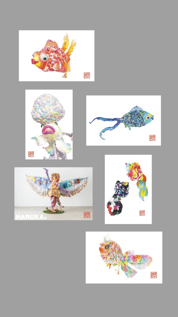 ポストカードフルセット（6枚）